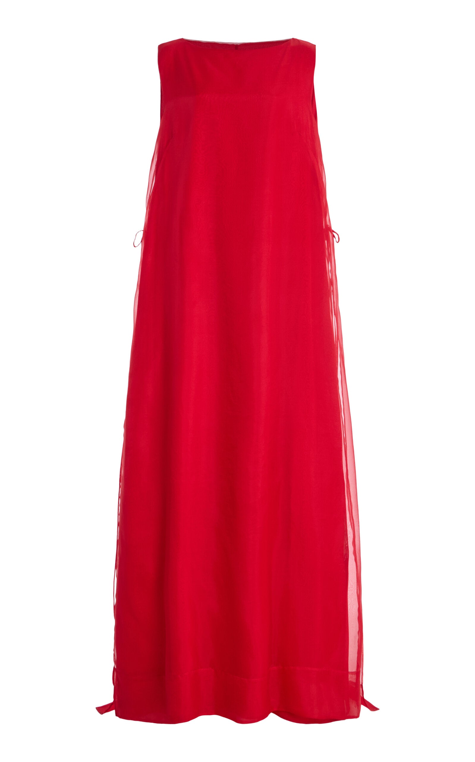 Jools Layered Silk Maxi Dress Gentle beautiful and grand