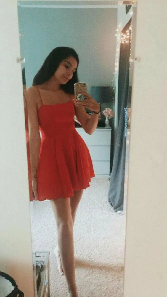 Homecoming Dresses Short Cocktail Dress Party Gowns Short Prom Dress Simple atmospheric gentle