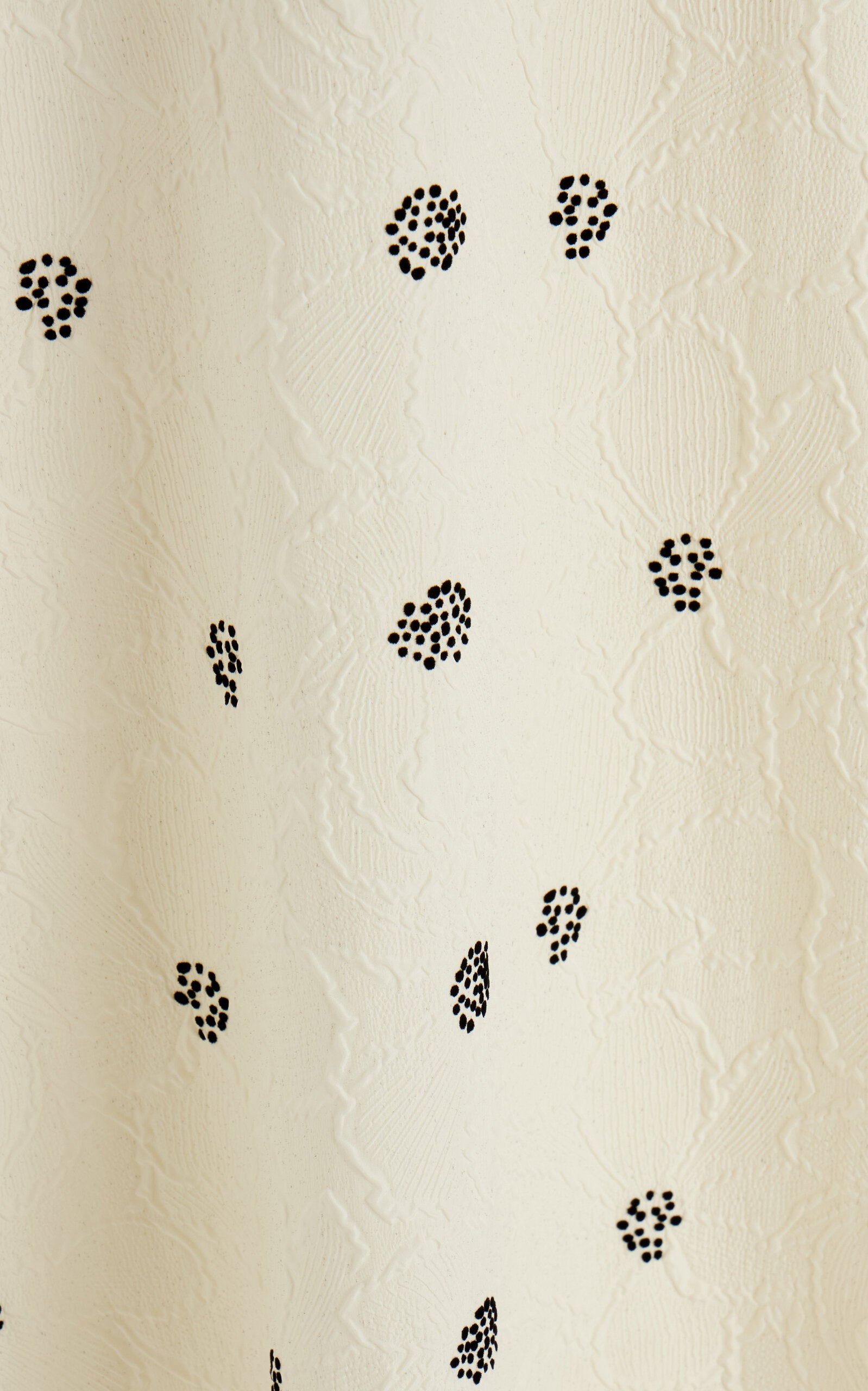 Jacquard Midi Dress Full of charm simple and atmospheric