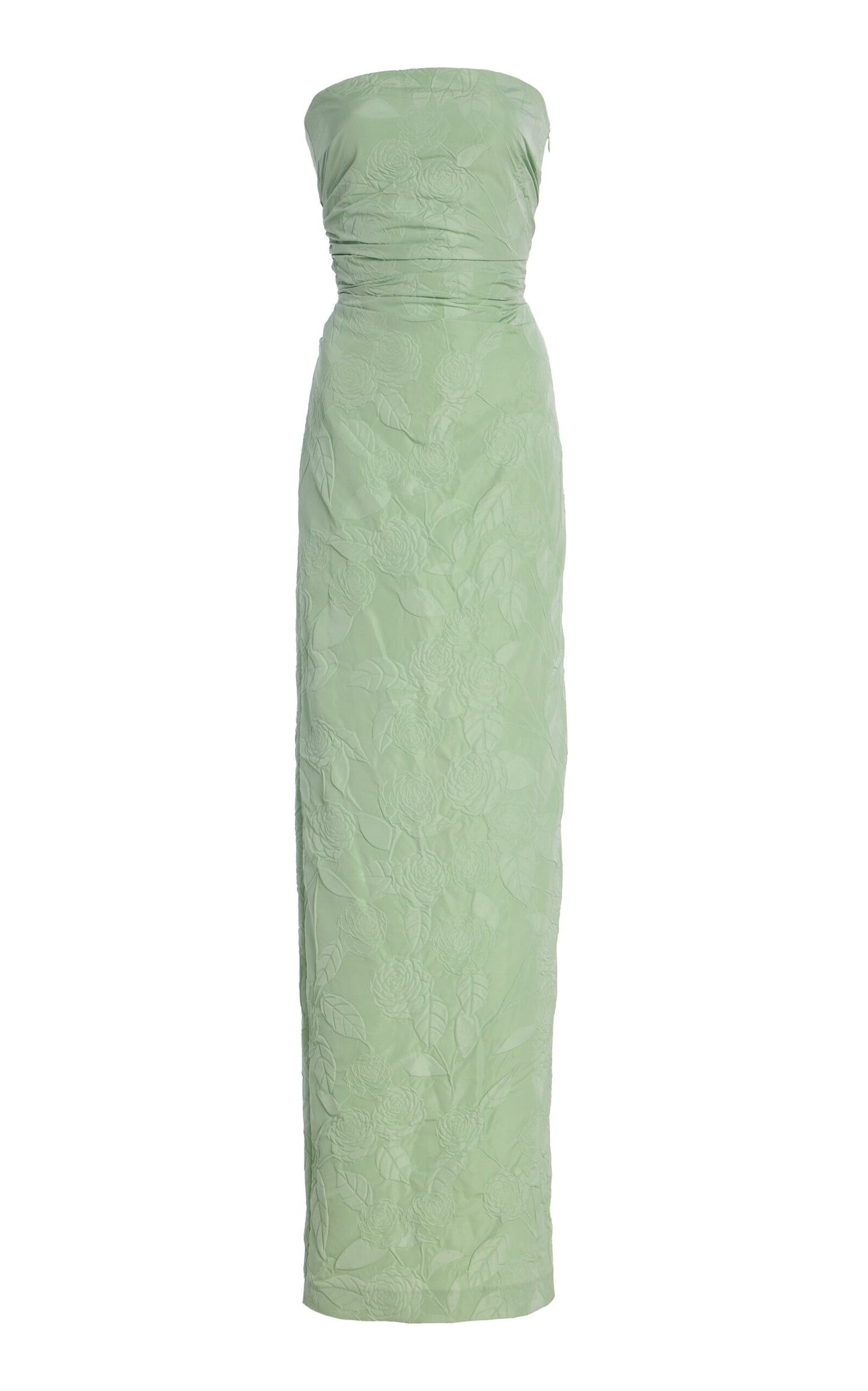 Vera Strapless Jacquard Maxi Dress Gentle beautiful and grand
