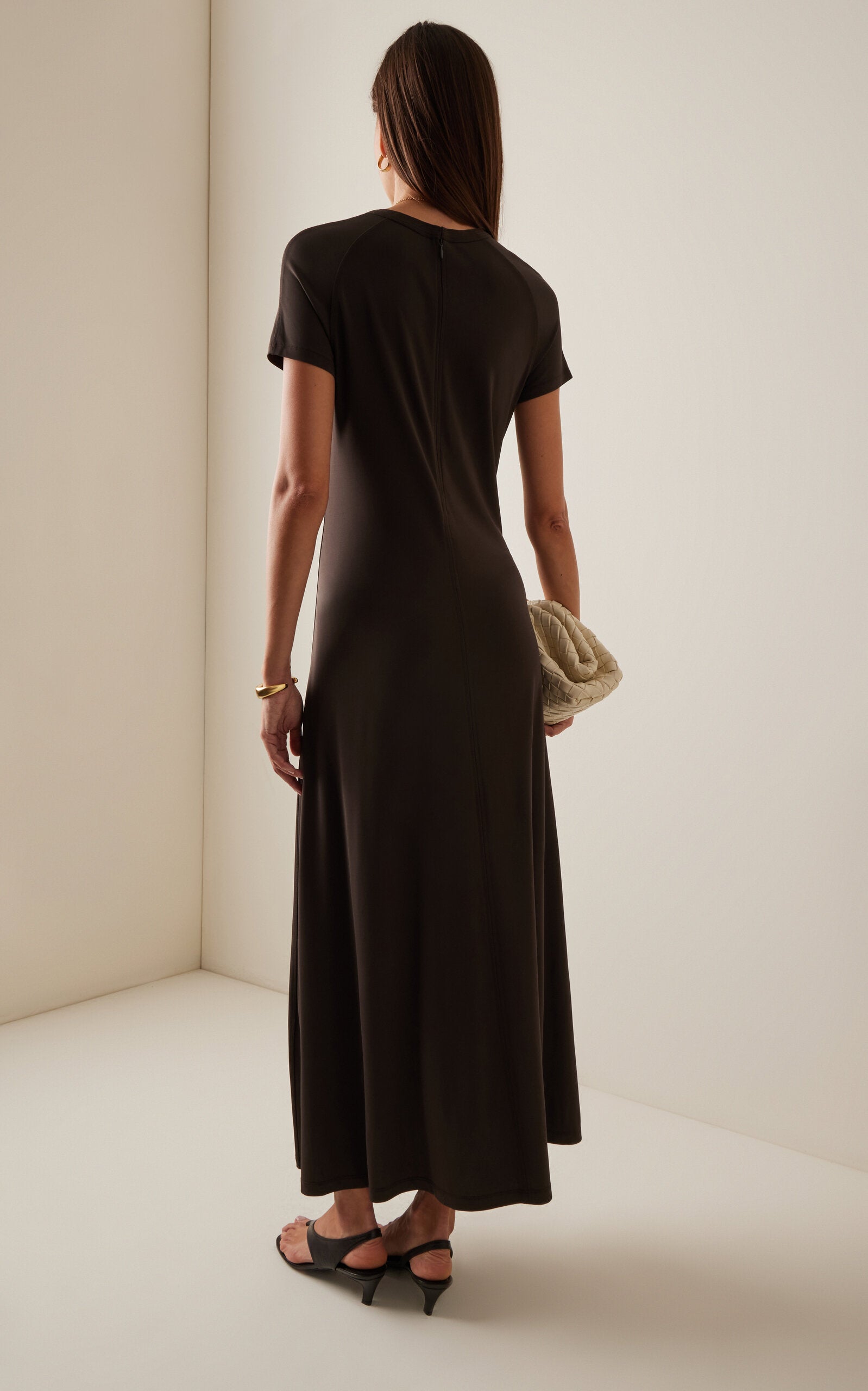 Jersey Midi Dress Full of charm simple and atmospheric