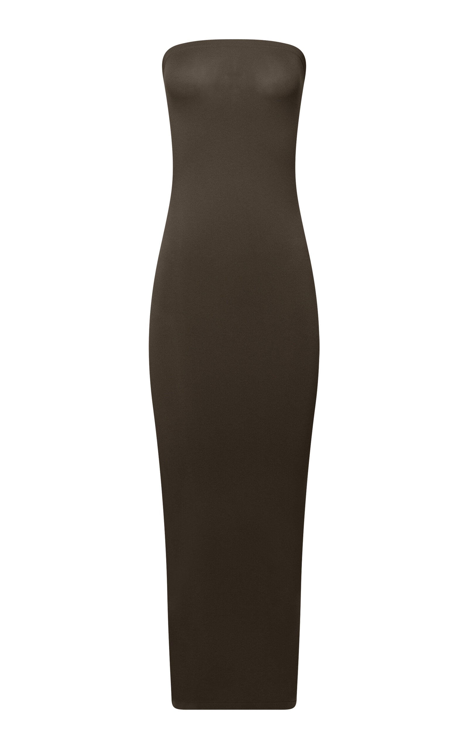 Strapless Jersey Midi Dress Full of charm simple and atmospheric