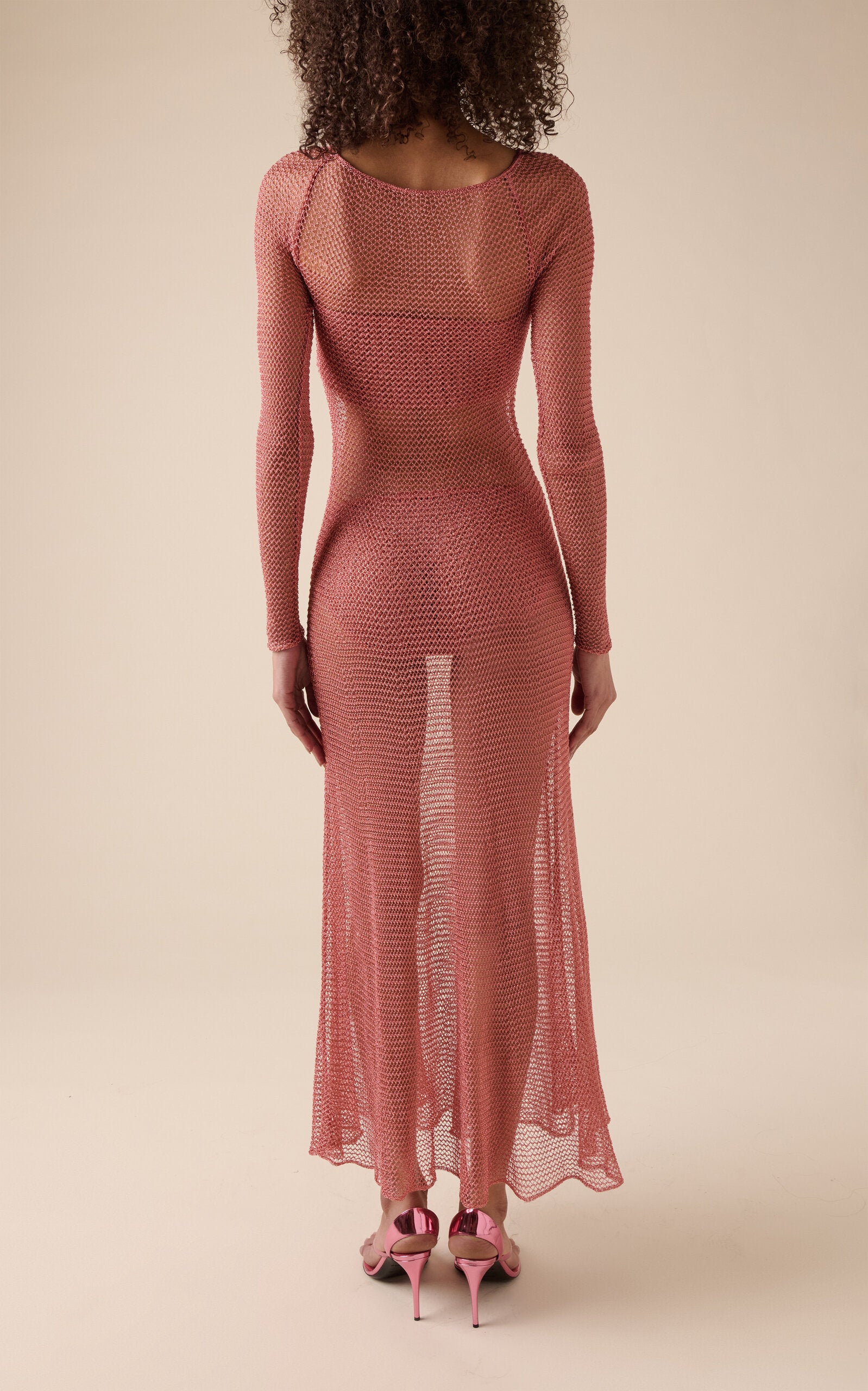 Knit Midi Dress Simple gentle beautiful and grand