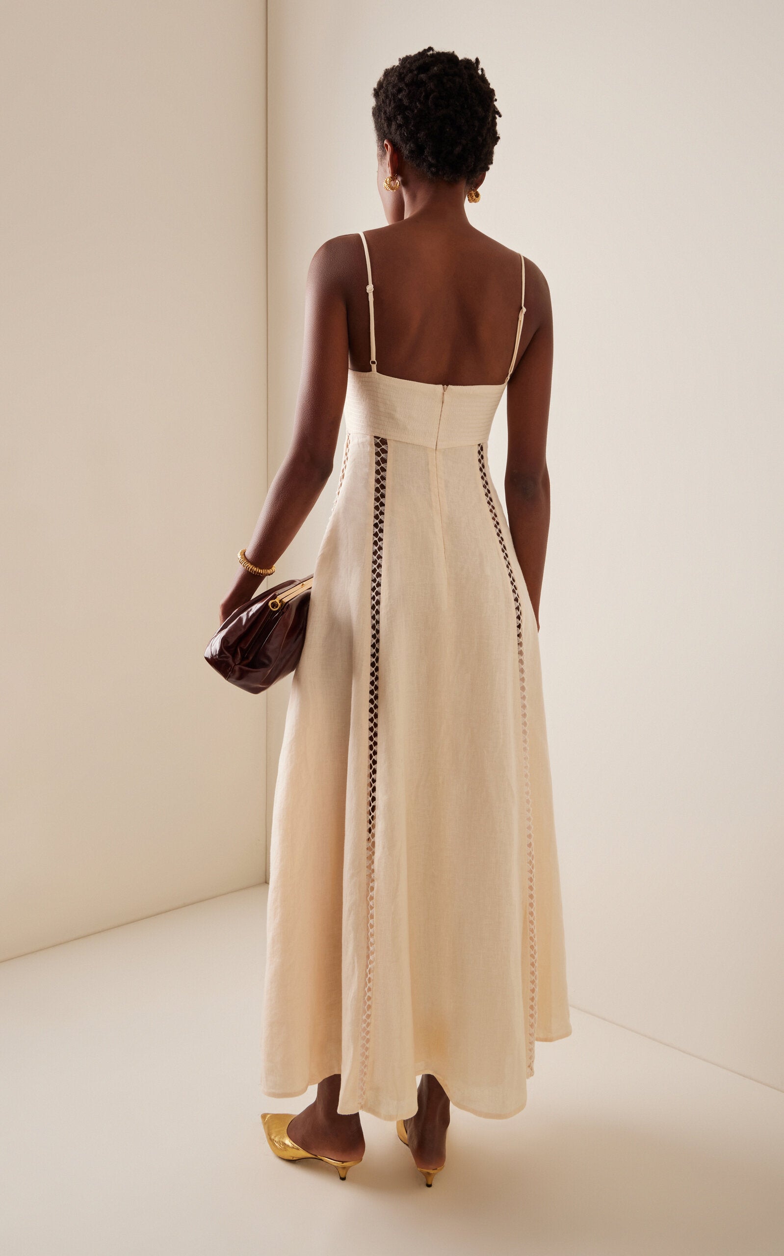 Catamaran Ventures Linen Dress Simple gentle beautiful and grand