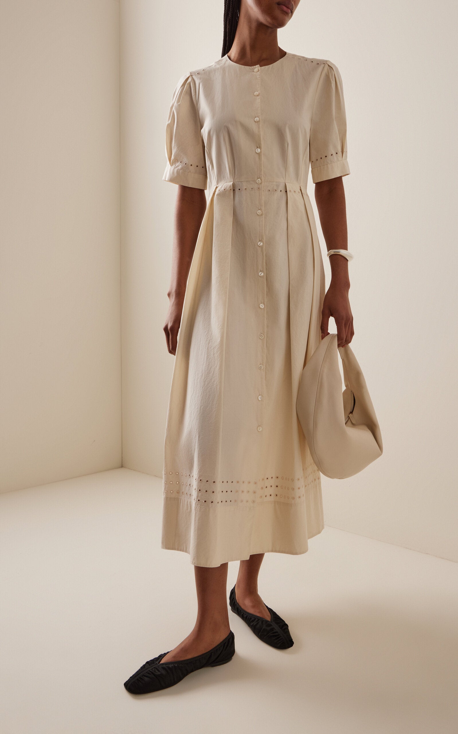 Harper Cotton Midi Dress  Harper Full of charm simple and atmospheric
