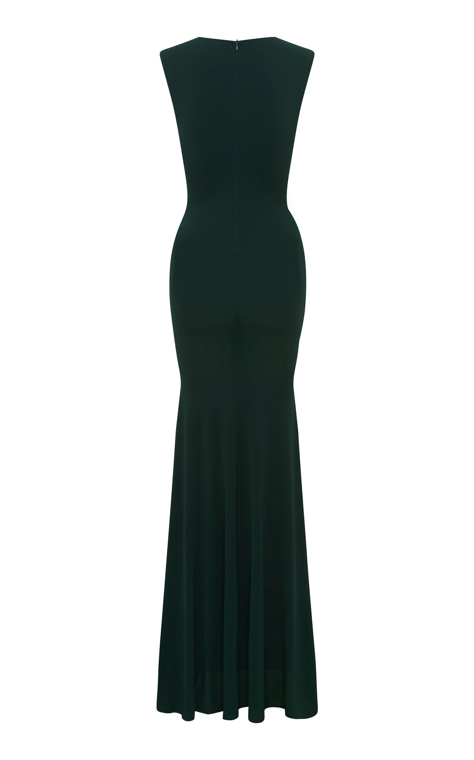 Cut-out Draped Jersey Gown Gentle beautiful and grand