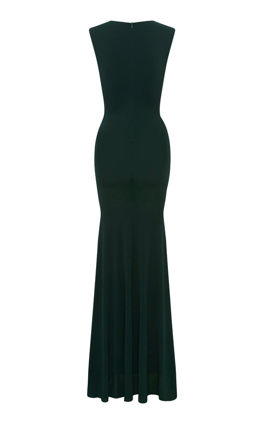 Cut-out Draped Jersey Gown Gentle beautiful and grand