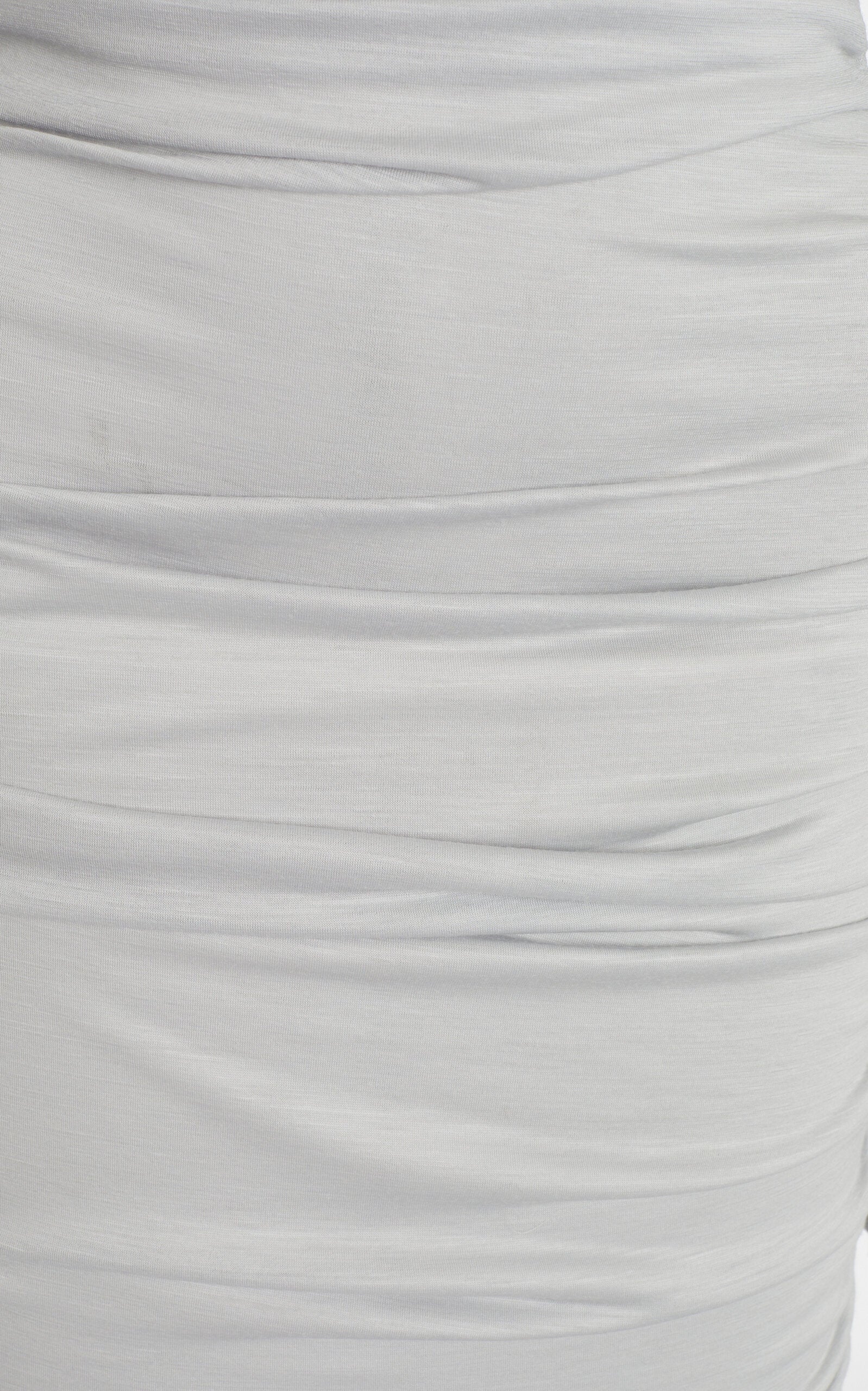 Ruched Wool Jersey Midi Dress Simple gentle beautiful and grand