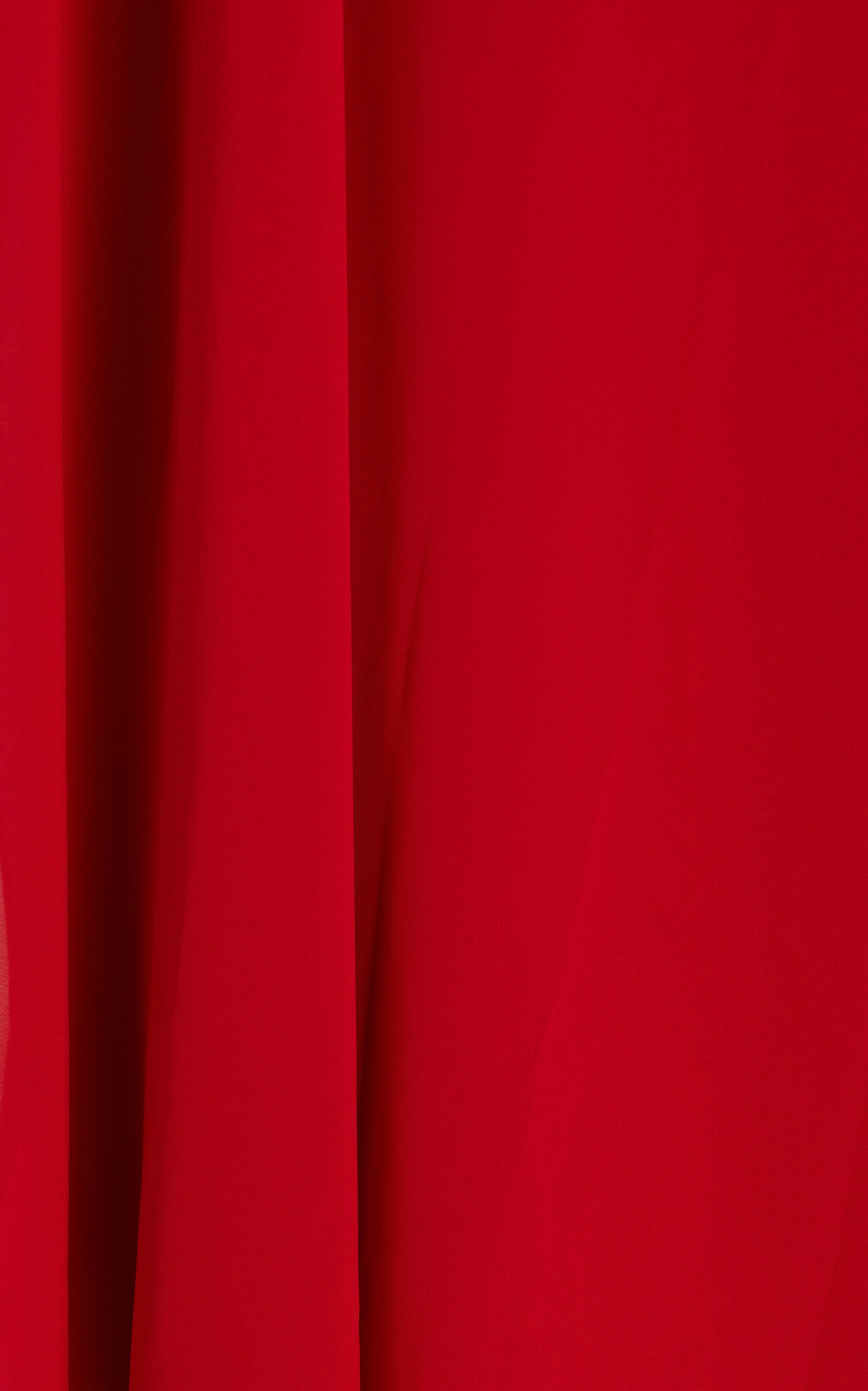 Asymmetric Georgette Maxi Cape Dress Simple gentle beautiful and grand