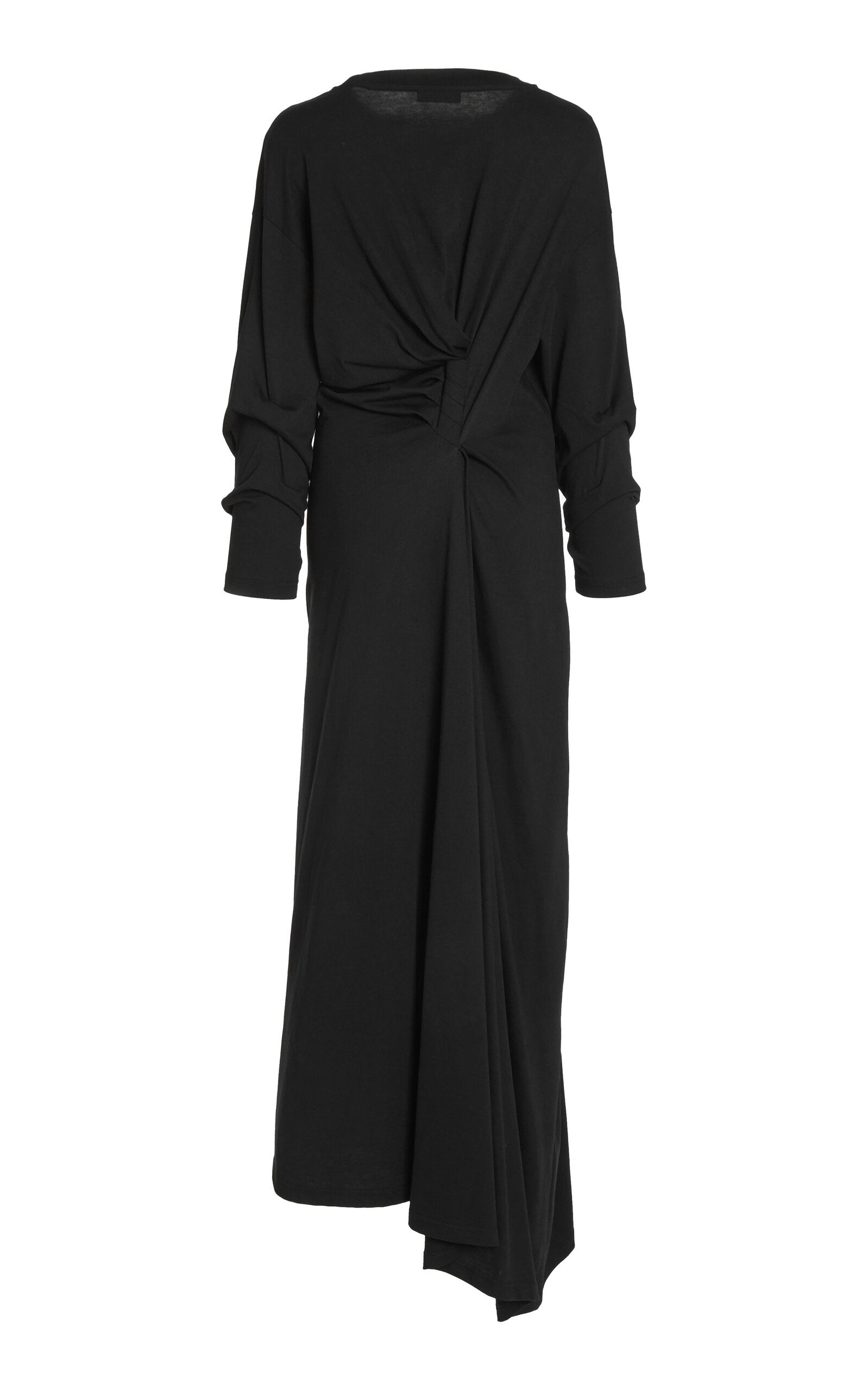 Twisted Organic Cotton Jersey Maxi Dress Simple gentle beautiful and grand