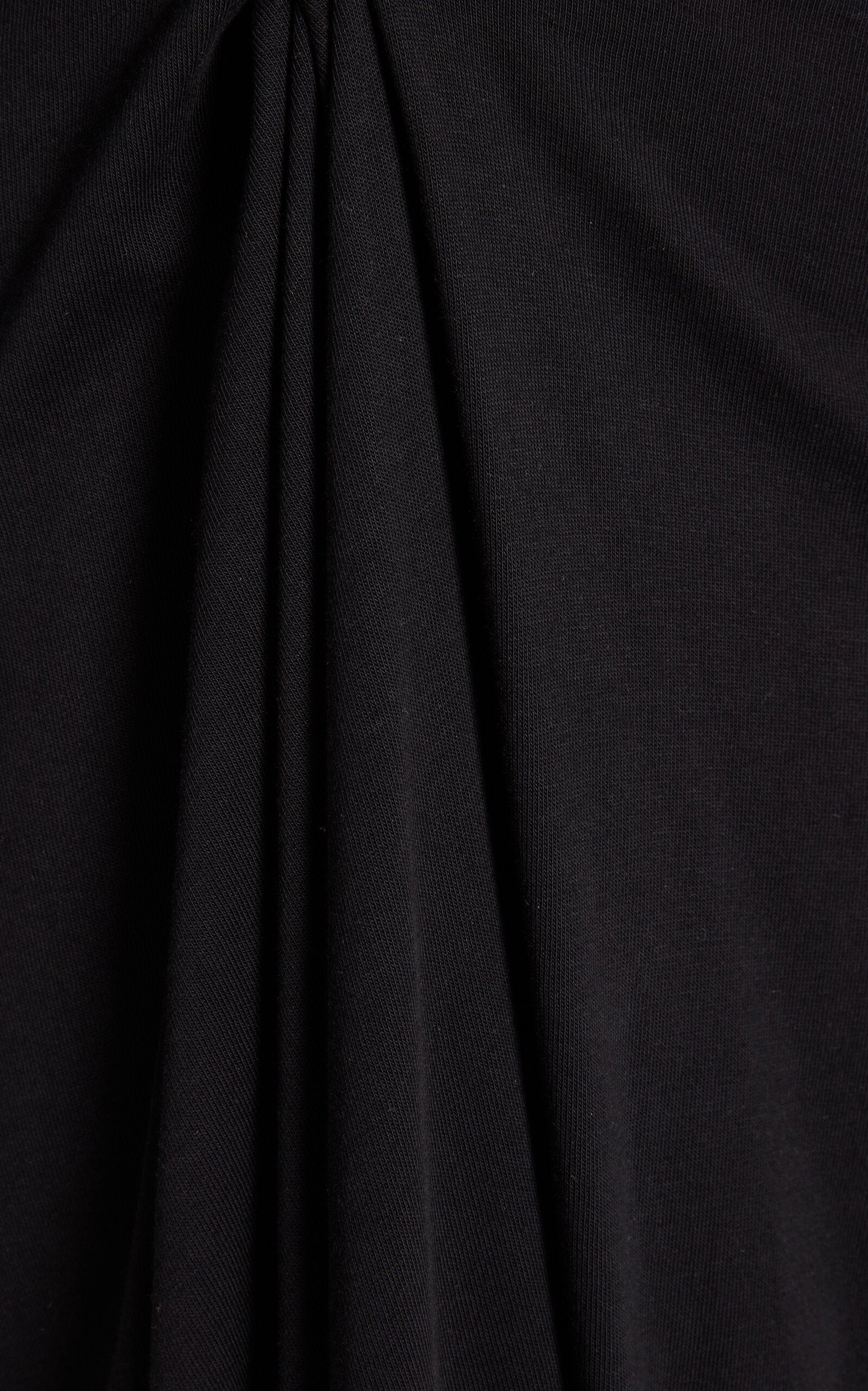 Twisted Organic Cotton Jersey Maxi Dress Simple gentle beautiful and grand