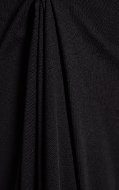 Twisted Organic Cotton Jersey Maxi Dress Simple gentle beautiful and grand