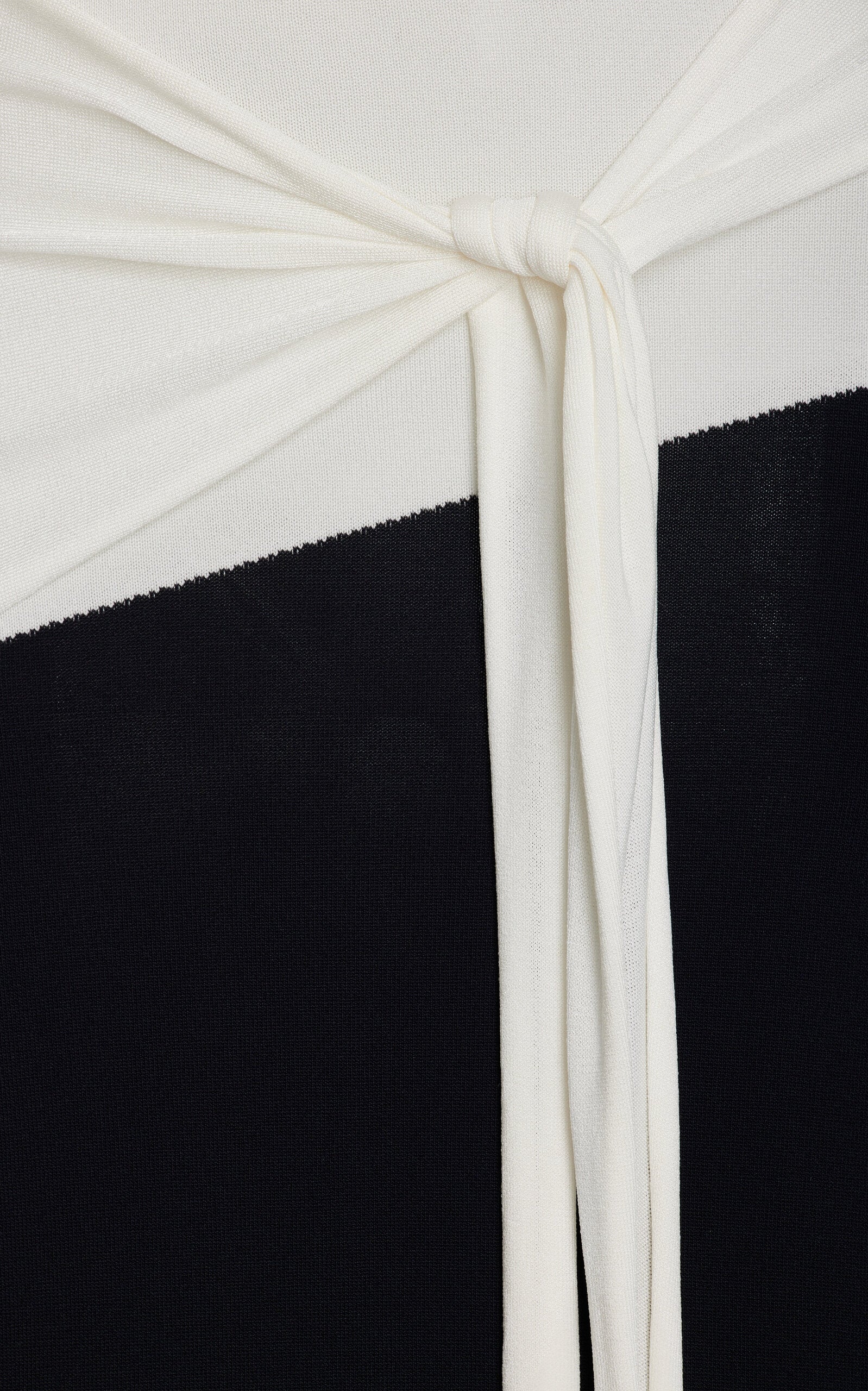 Emery Two-Tone Wrap-Effect Jersey Maxi Dress Simple gentle beautiful and grand