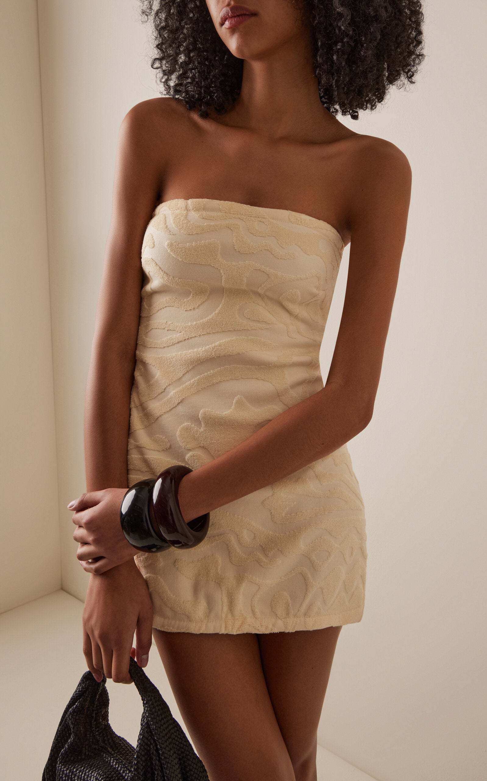 Exclusive Husk Rapture Yelanda Cotton-Terry Dress Simple gentle beautiful and grand