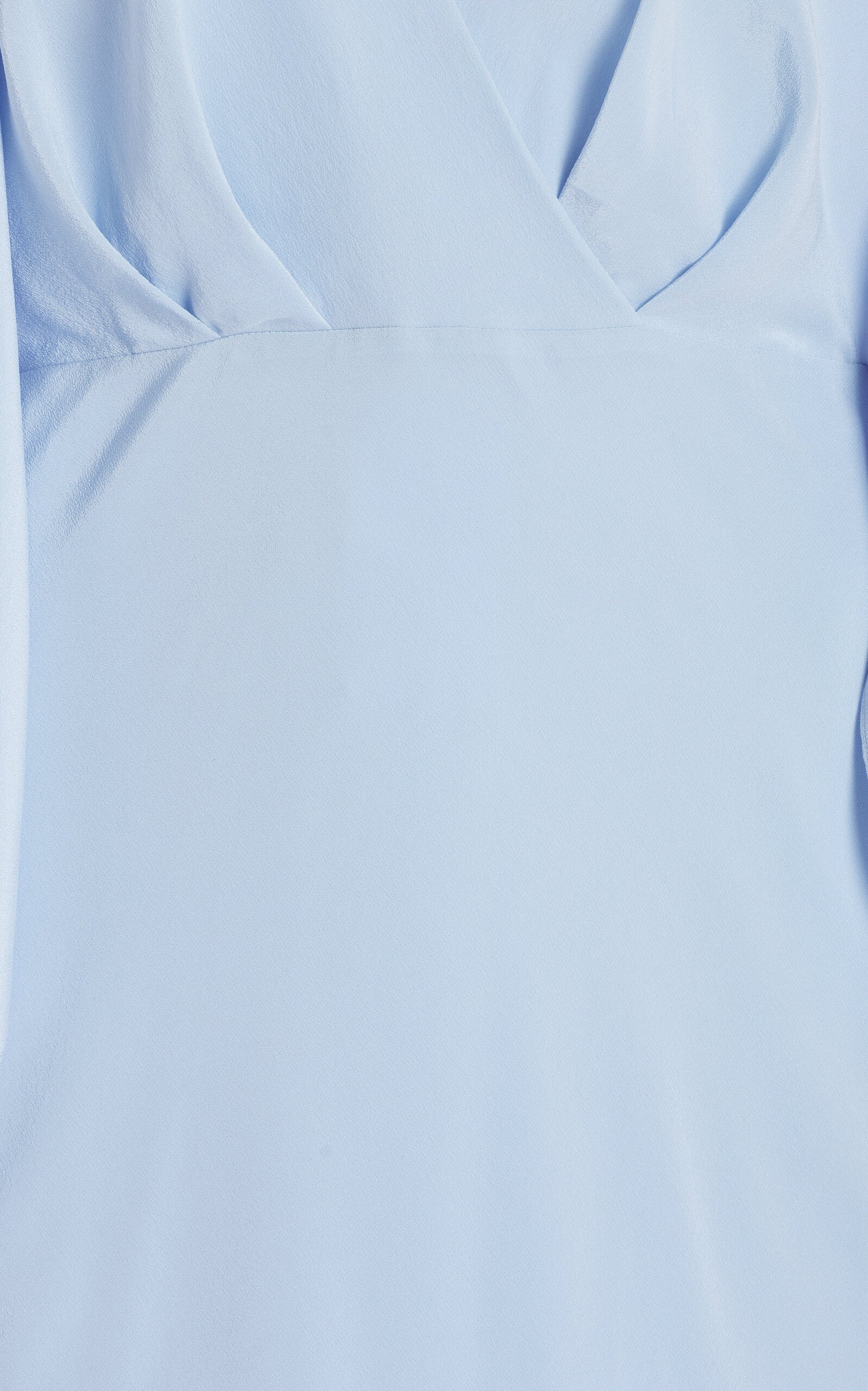 The Camille Gathered Silk Crepe De Chine Maxi Dress Simple gentle beautiful and grand