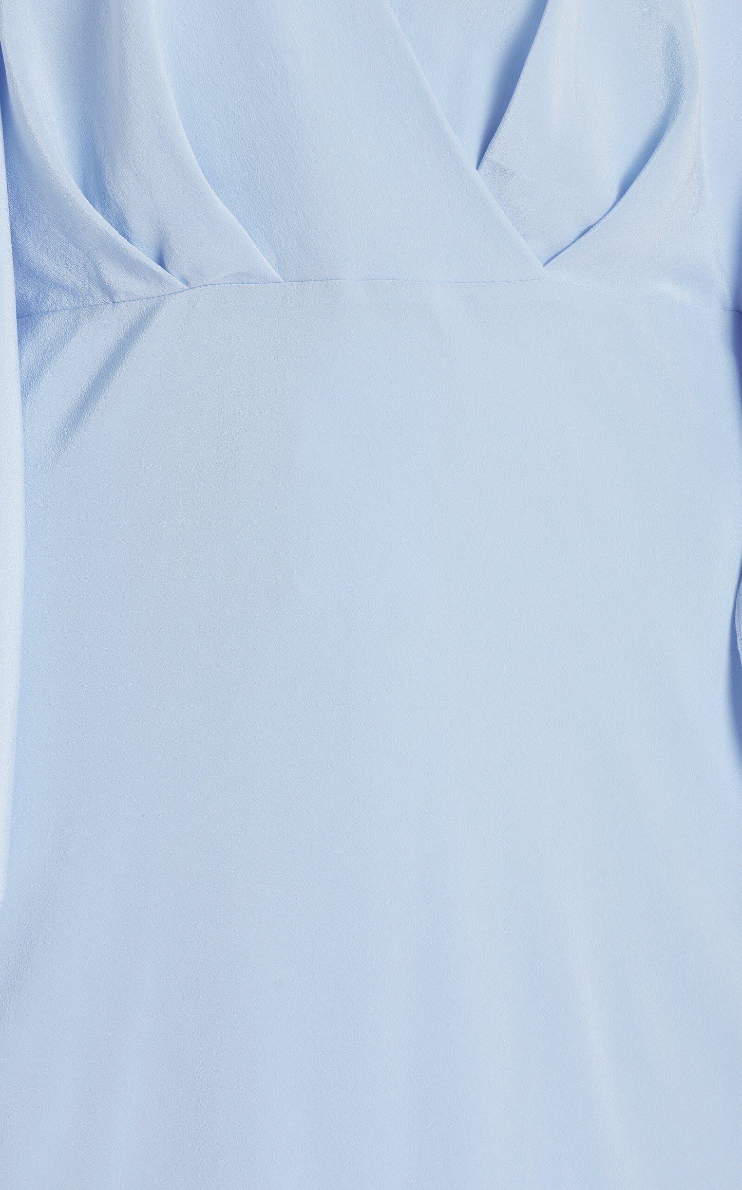 The Camille Gathered Silk Crepe De Chine Maxi Dress Simple gentle beautiful and grand