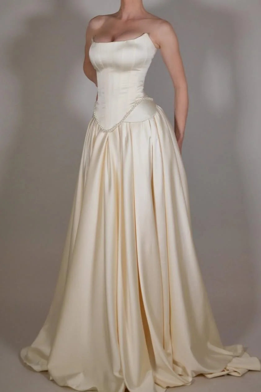 Women's Evening Mini Dress One-Shoulder Prom Dress with Side Cut Out and High Side Slit