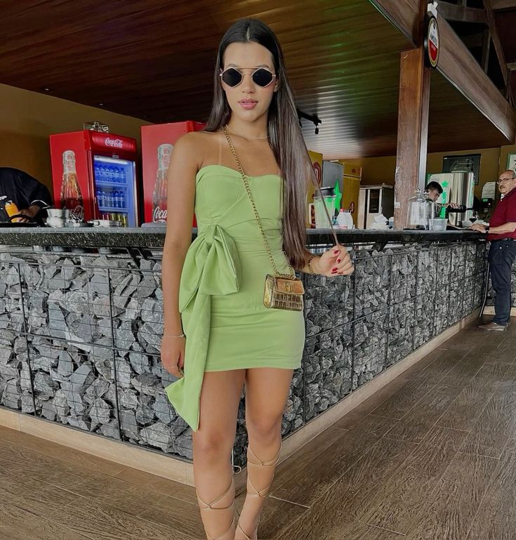 Green Short Homecoming Dress Sheath Party Dress