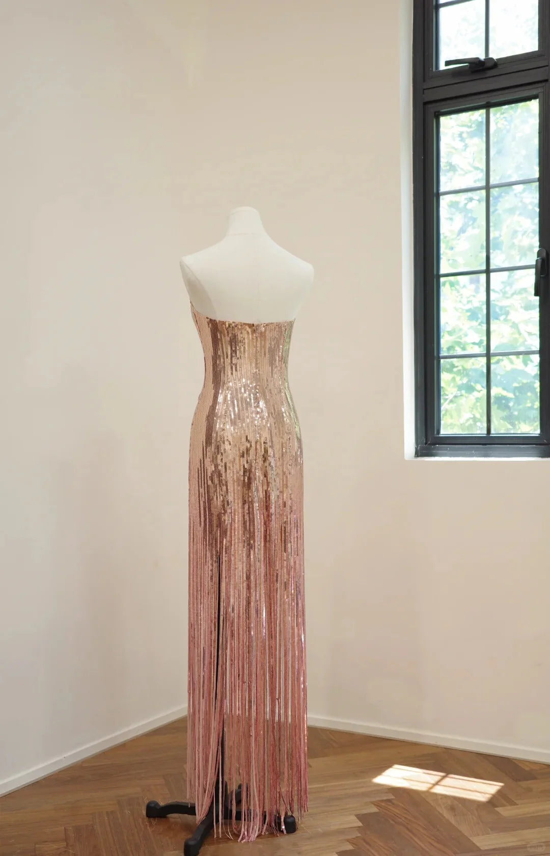 Fashion Long Sequined Prom Dress Evening Dress Party Dress simple gentle atmospheric and unique desi Bring summer colors to enhance whiteness ﻿