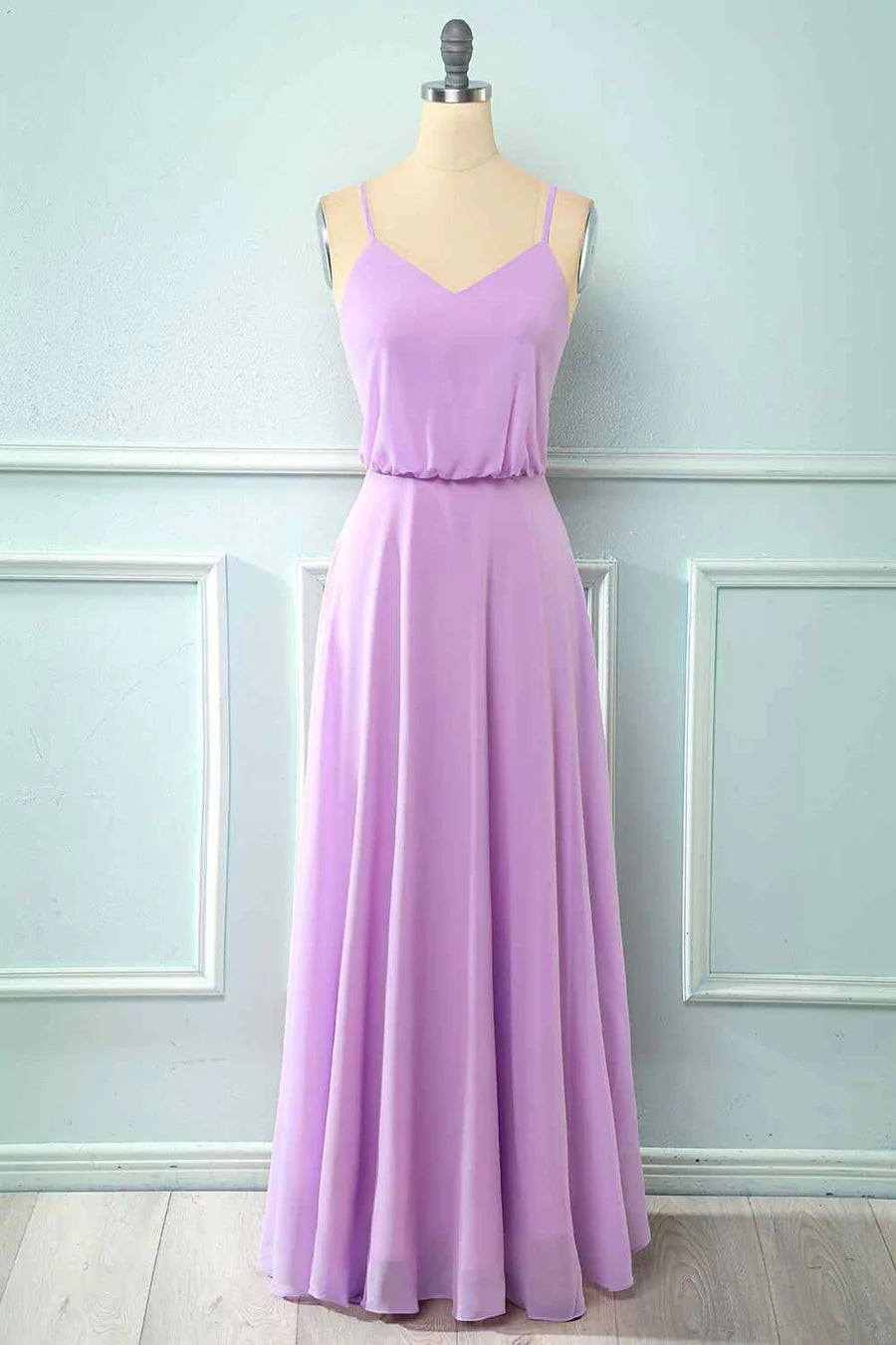 Chiffon Straps Bridesmaid Dress Chiffon Straps Bridesmaid Dress
