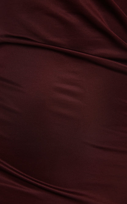 Ruched Jersey Midi Dress  Simple gentle beautiful and grand