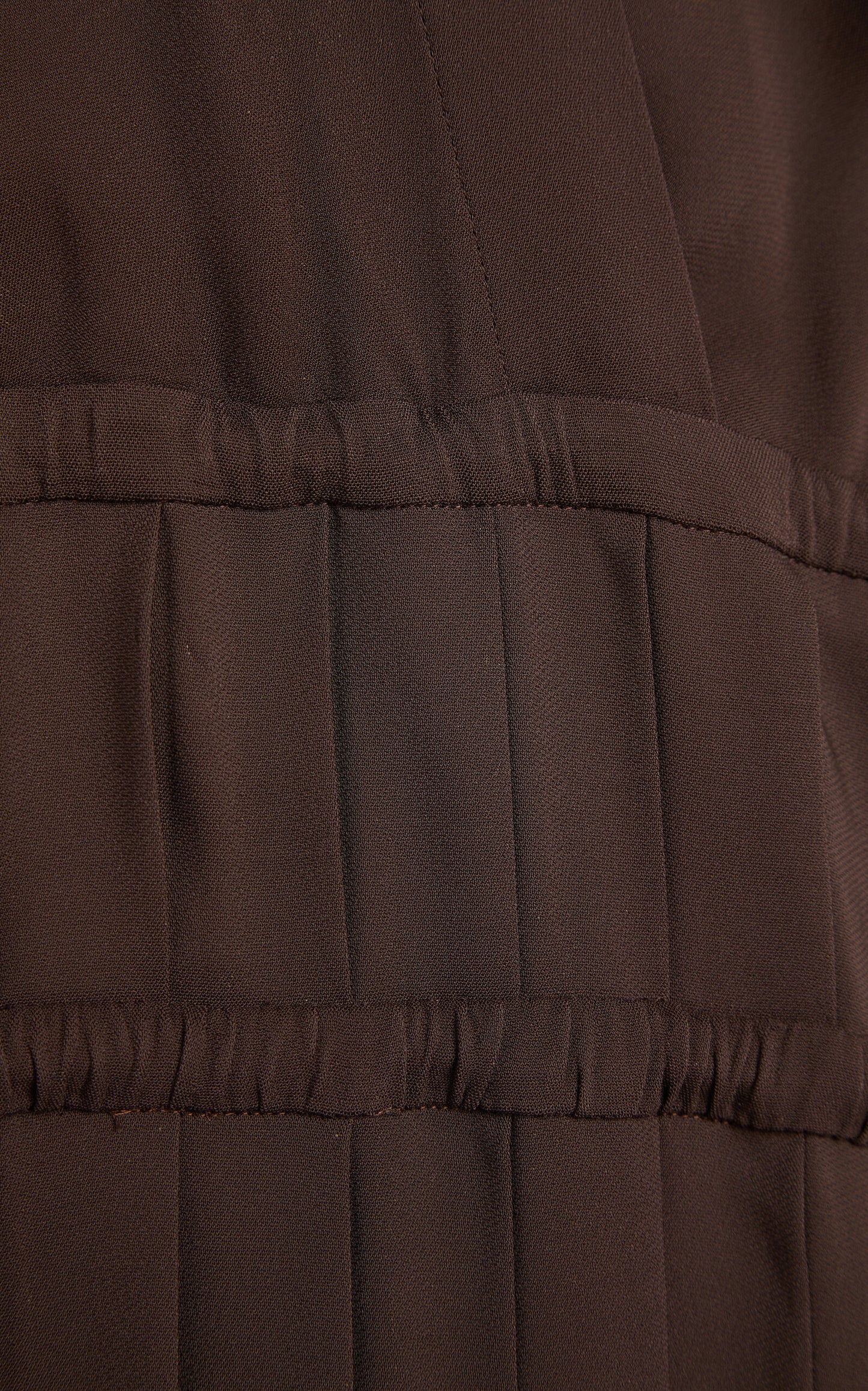 Pleated Drop-Waist Crepe Maxi Dress Gentle beautiful and grand