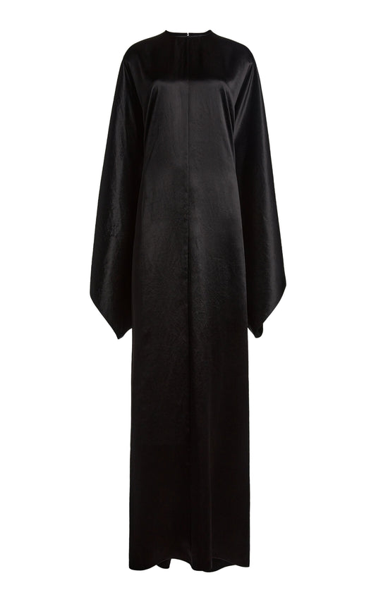 Satin Maxi Caftan Dress Gentle beautiful and grand