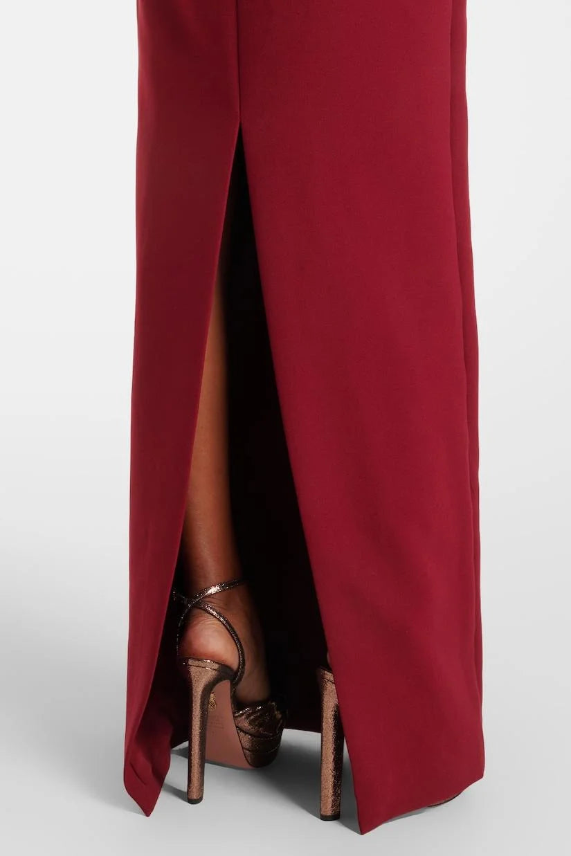 3D Flower Solid Long Sleeve Maxi Dress simple gentle atmospheric and unique desi Bring summer colors to enhance whiteness ﻿