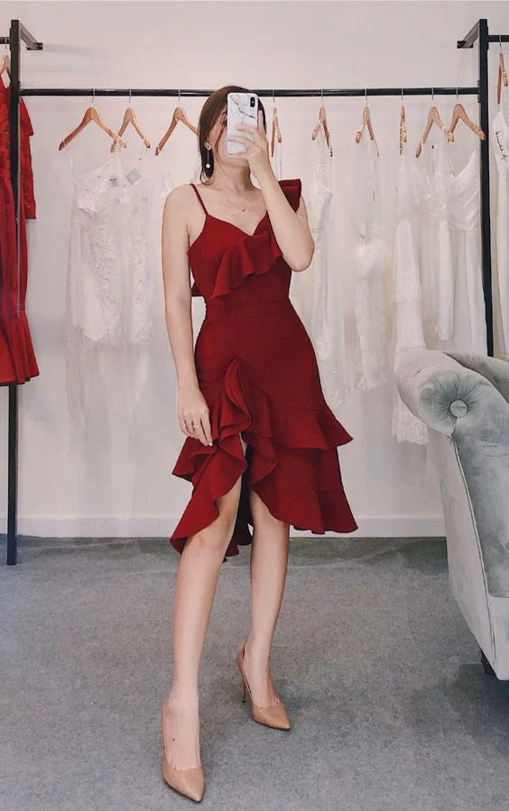 Sexy Short Prom Dress Homecoming Dress Simple atmospheric gentle