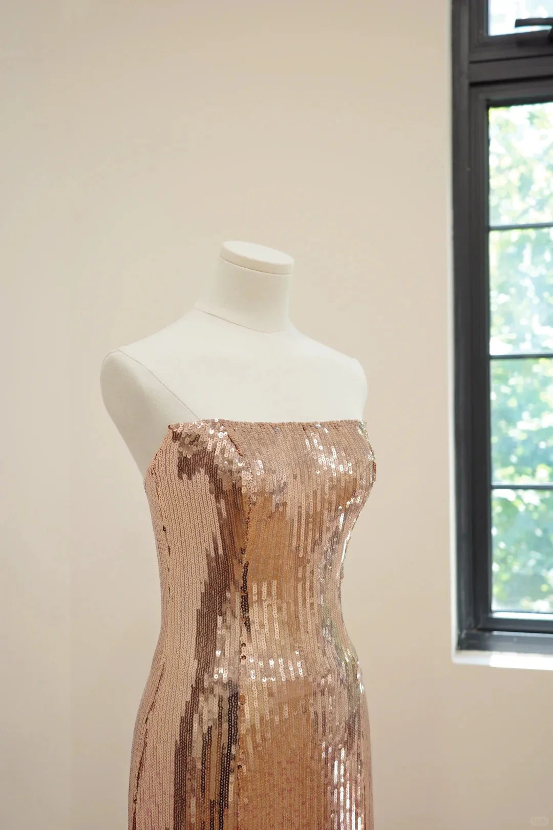 Fashion Long Sequined Prom Dress Evening Dress Party Dress simple gentle atmospheric and unique desi Bring summer colors to enhance whiteness ﻿