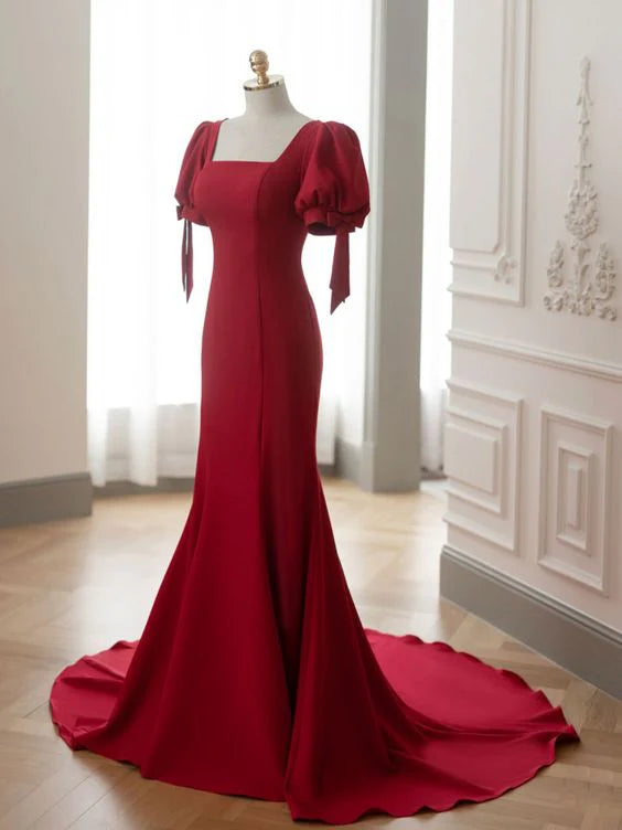 Mermaid Long Prom Dresses Formal Dress