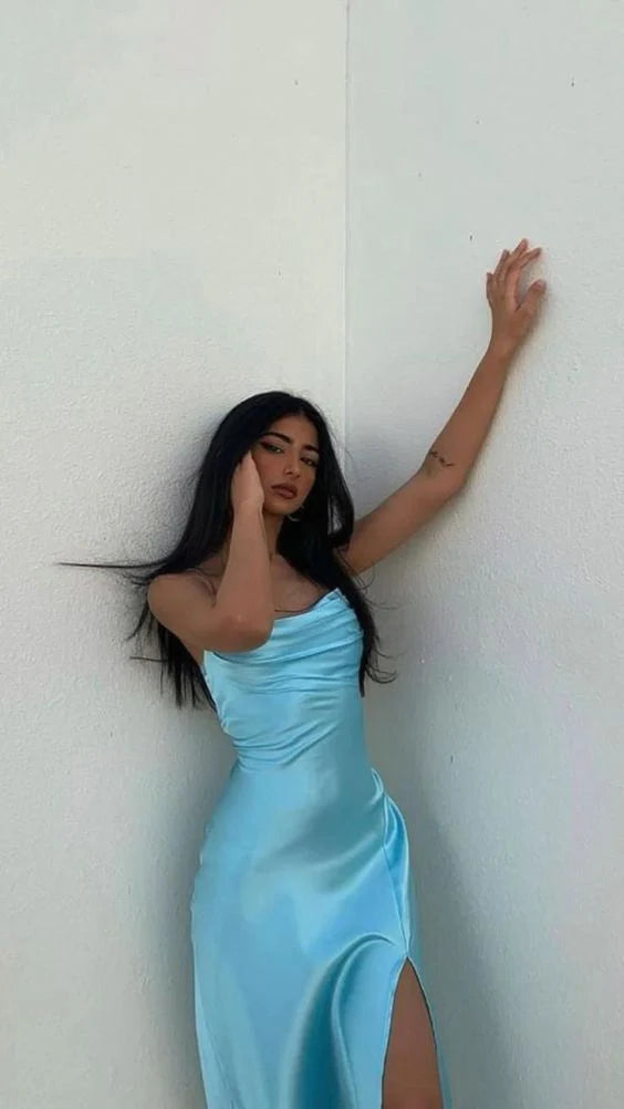 Simple Prom Gown Sexy Evening Gown Formal Dresses