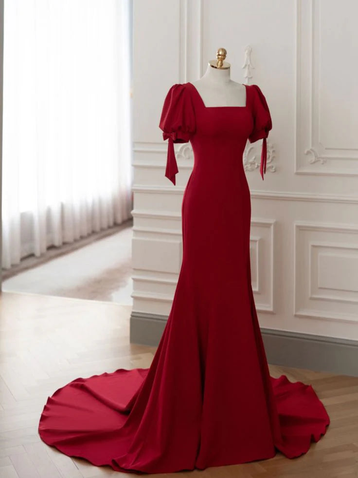 Mermaid Long Prom Dresses Formal Dress