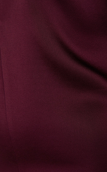 Party Dresses Satin Cutout Detail Gown Gentle beautiful and grand