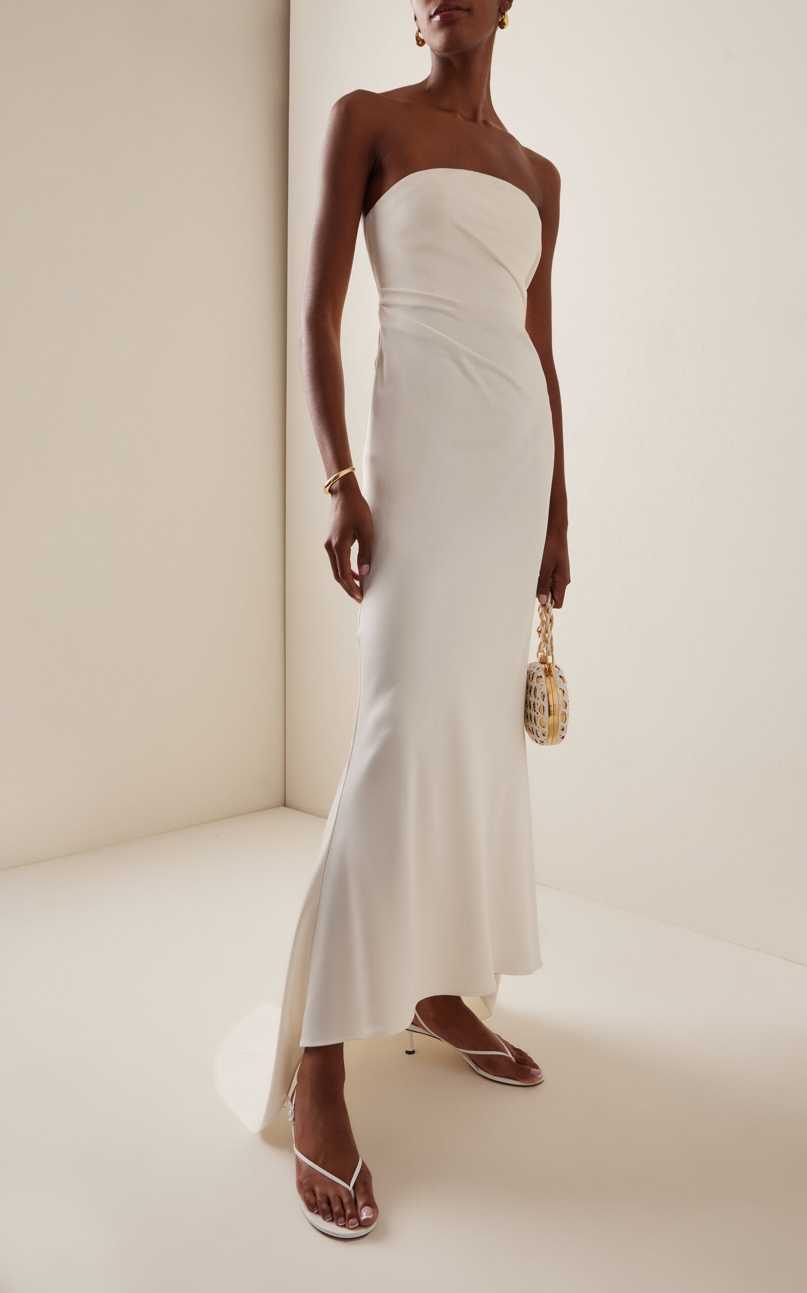 Lucile Strapless Gown  Lucile Simple gentle beautiful and grand