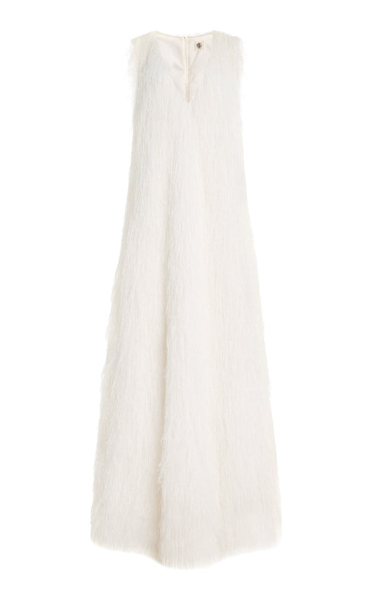 Sally Faux Fur Gown  Sally Gentle beautiful and grand