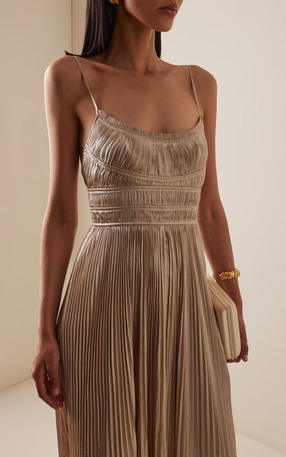 Reine Plisse Gown  Reine Plisse Gentle beautiful and grand