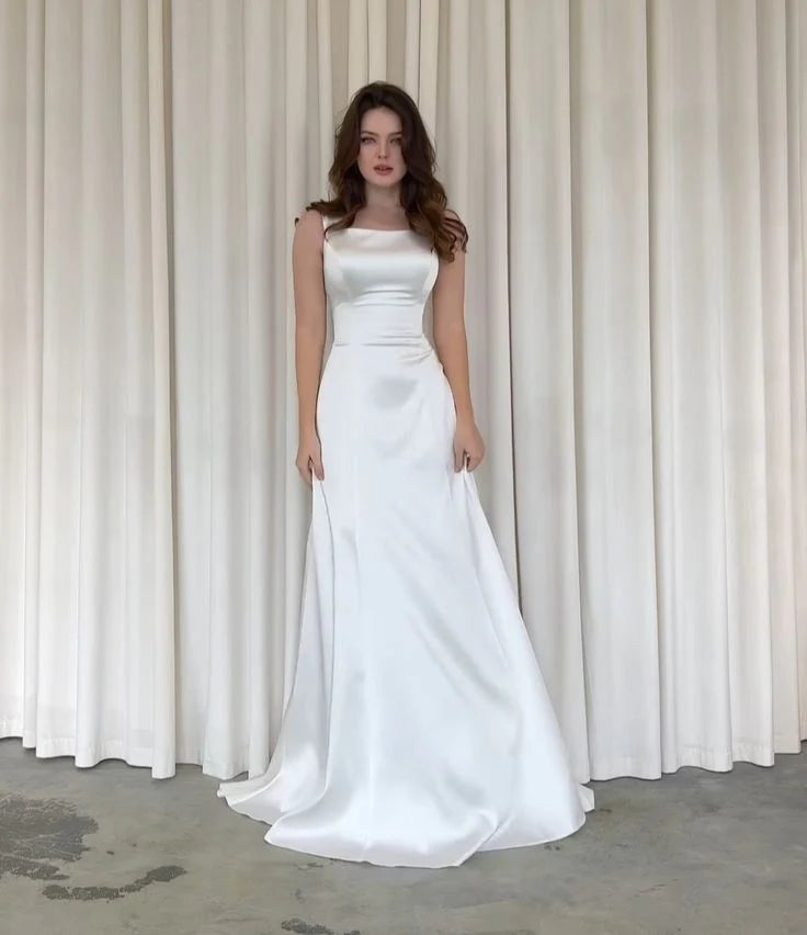 Long Backless Long Prom Dress Evening Party Gowns