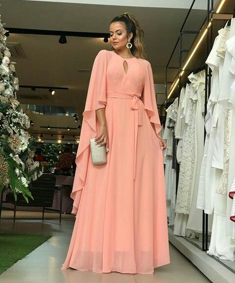 Elegant long sleeve prom dress long evening dresses