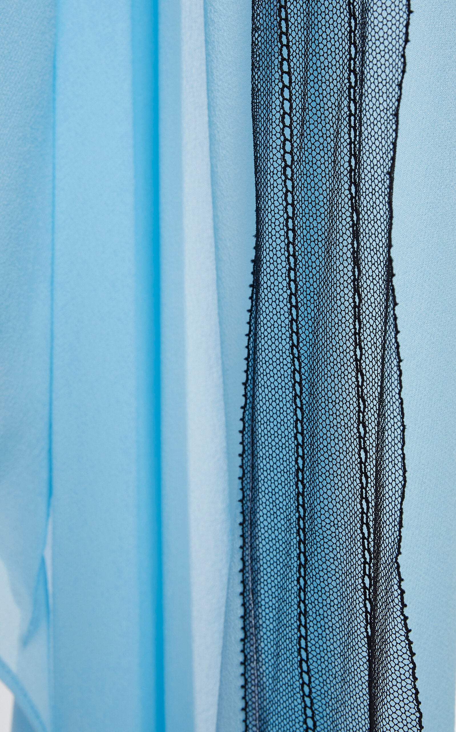 Ladies' Spring And Summer Vacation Dating Asymmetric Silk-Chiffon Mini Dress