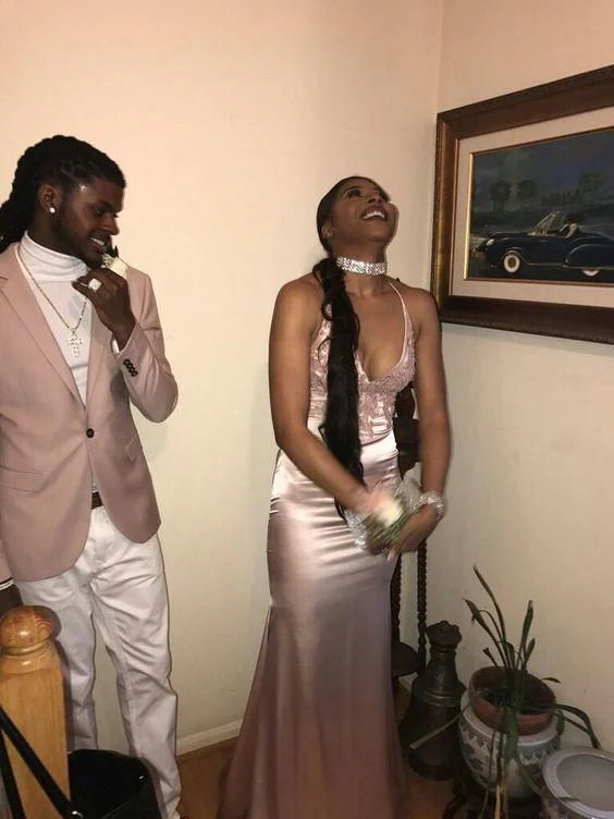 Simple Mermaid Long Prom Dress  Sexy Prom Dress