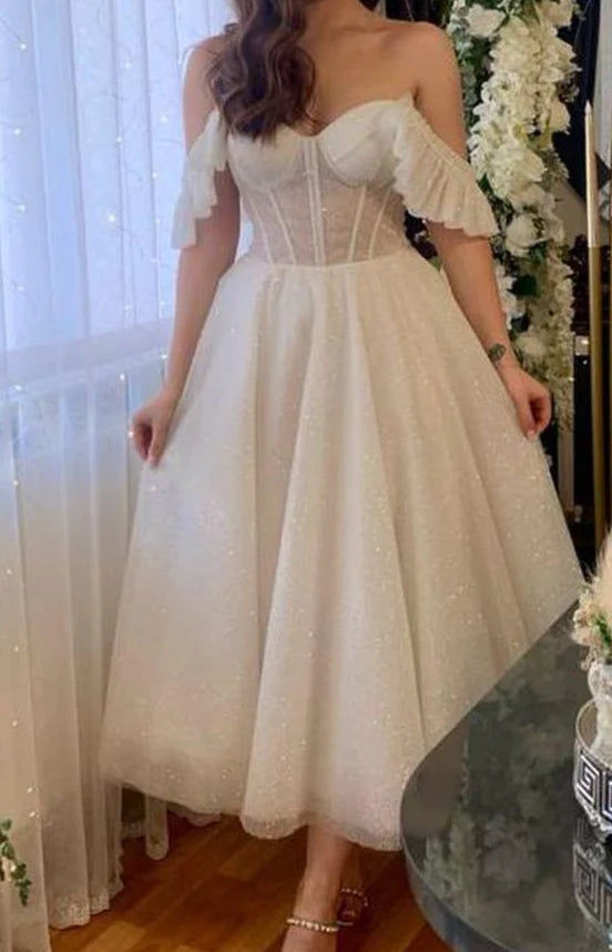 Simple A-Line Tulle Party/Homecoming Dress Prom Dress