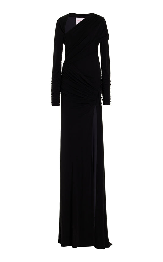 Party Dresses Draped Crepe Gown Gentle beautiful and grand