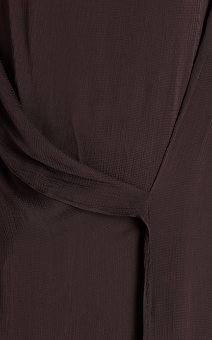 Ardea Draped Rayon-Jersey Maxi Dress Simple gentle beautiful and grand