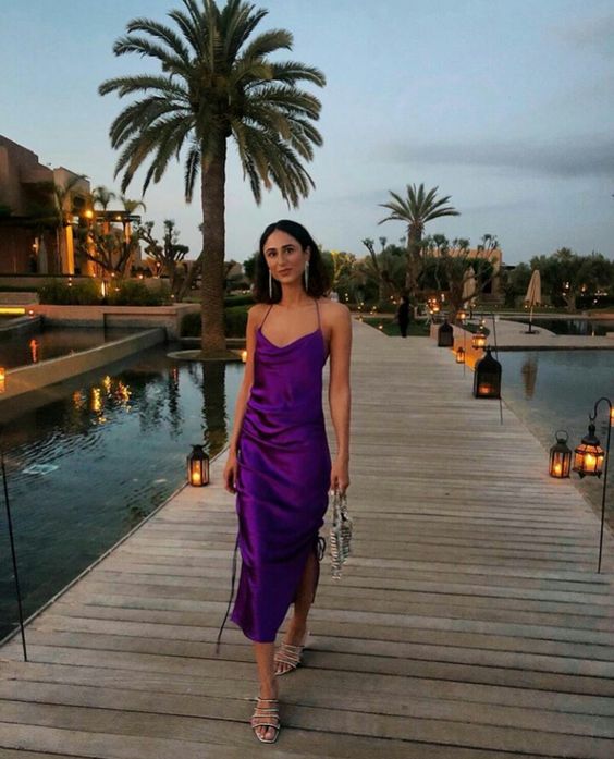 Spaghetti Straps  Mermaid Prom Dress