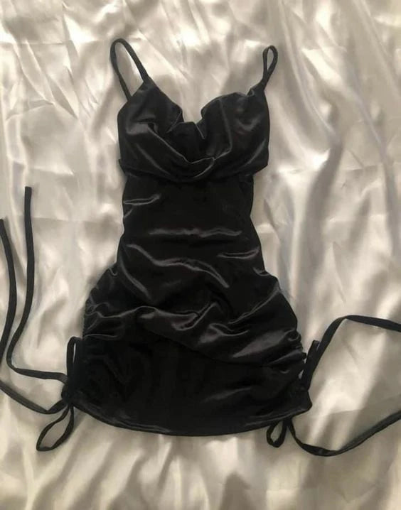 Elegant Short Homecoming Dresses Black Party Dress