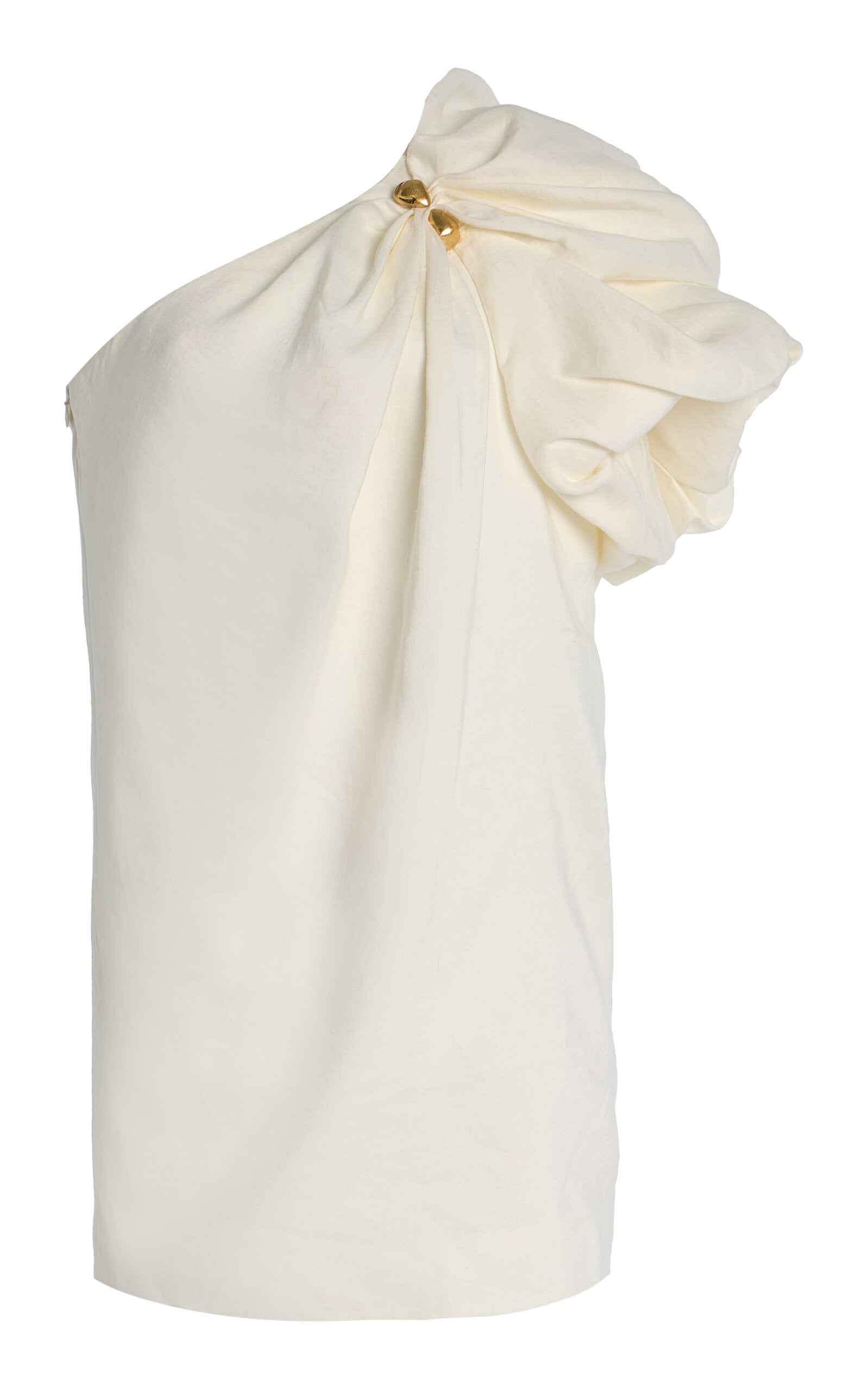 Cira Linen-Blend Mini Dress Simple gentle beautiful and grand