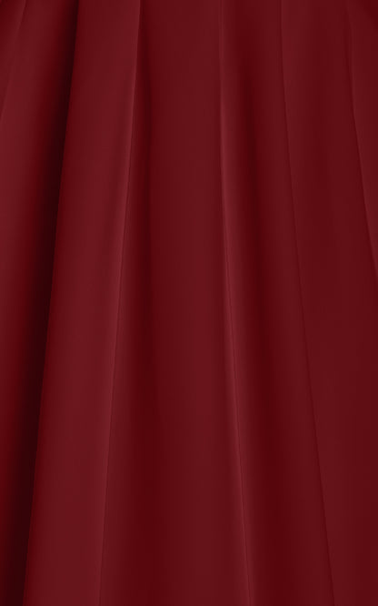 Pleated Crepe Midi Dress  Simple gentle beautiful and grand