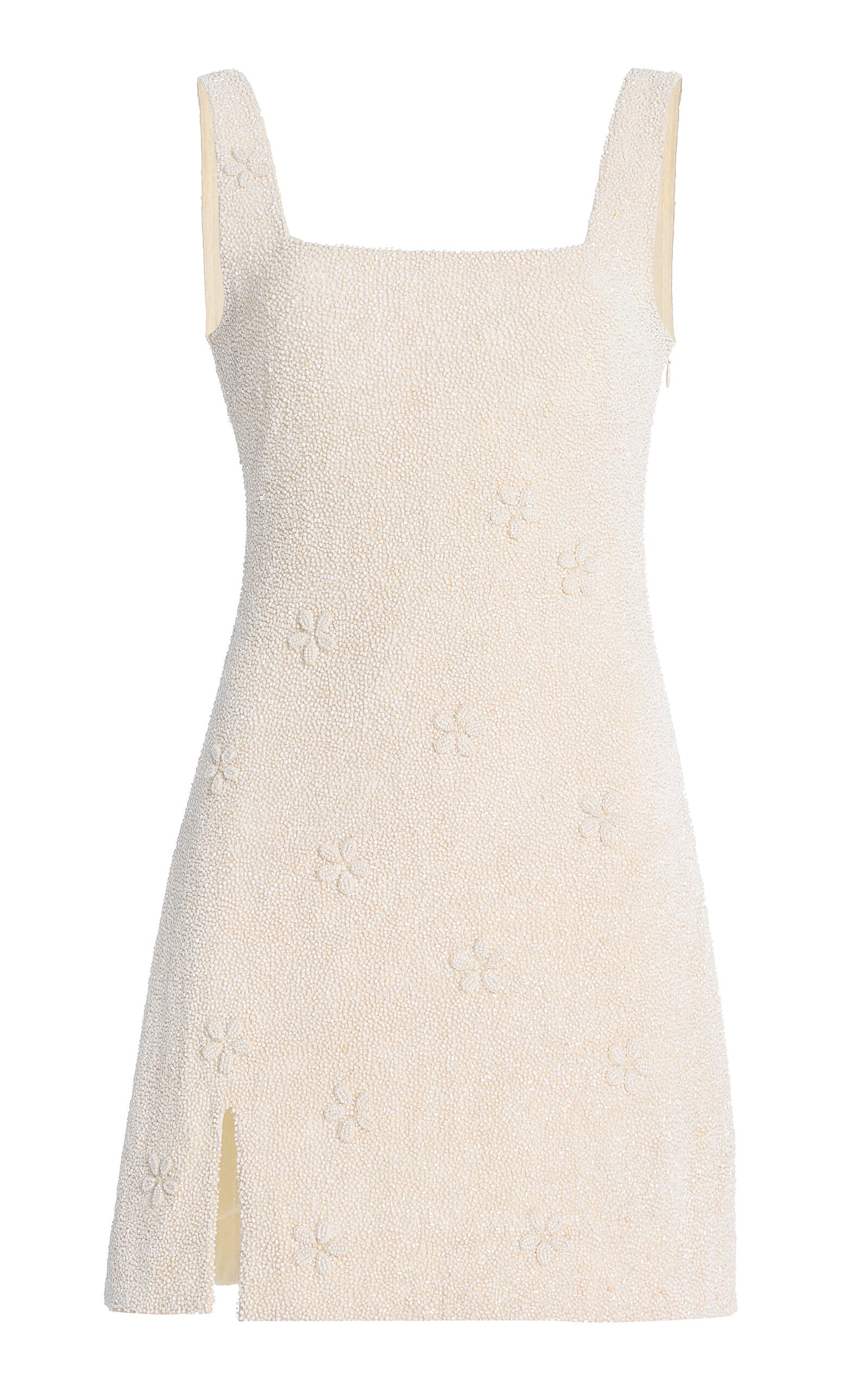 Le Sable Beaded Mini Dress Simple gentle beautiful and grand