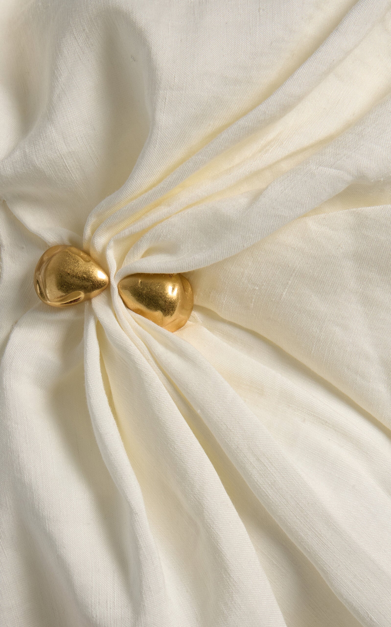 Cira Linen-Blend Mini Dress Simple gentle beautiful and grand